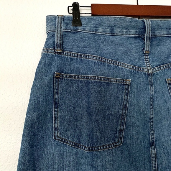 Madewell Rigid Denim A-Line Mini Skirt - Picture 10 of 10